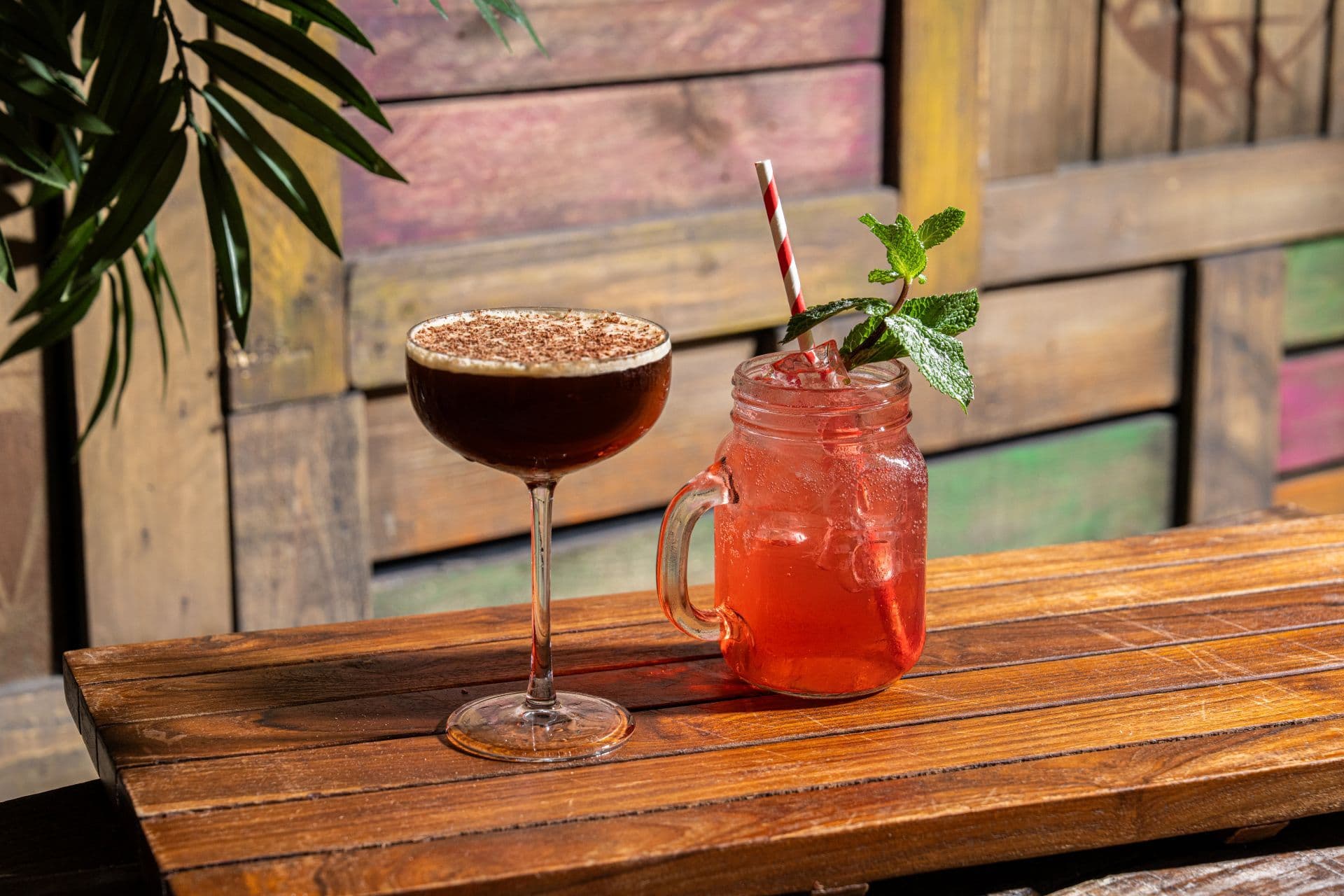 Festive cocktails at Treetop Golf