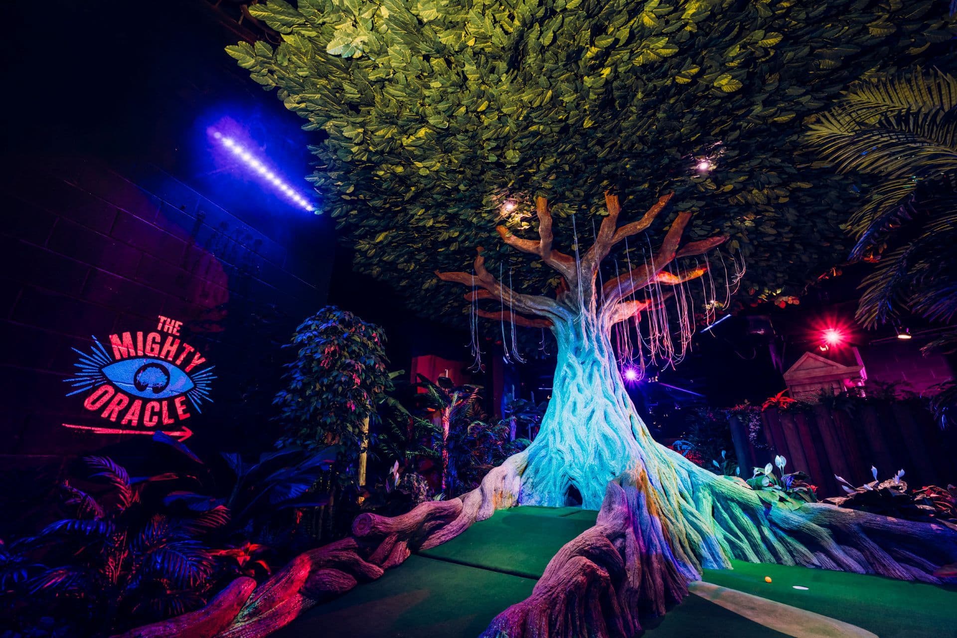 The Mighty Oracle in Treetop Golf Bristol