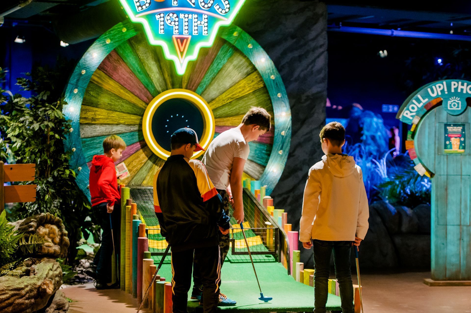 Treetop Adventure Golf Bristol — kids' party venue in Bristol